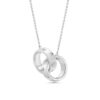 18k White Gold Necklace with Diamonds