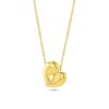 Henri Matisse Inspired Heart Necklace In 18k Gold