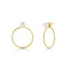 Pearl Earrings with or without Hoops