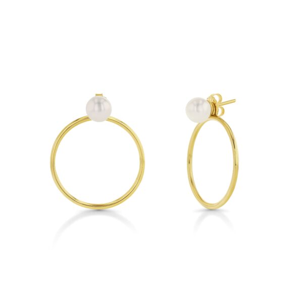 Pearl Earrings with or without Hoops