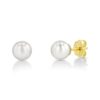 Pearl Earrings with or without Hoops