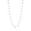 Ruby 18k Yellow Gold 34" Necklace