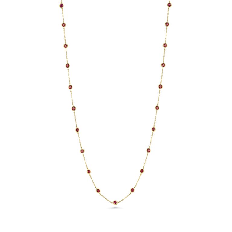 Ruby 18k Yellow Gold 34 Necklace 2